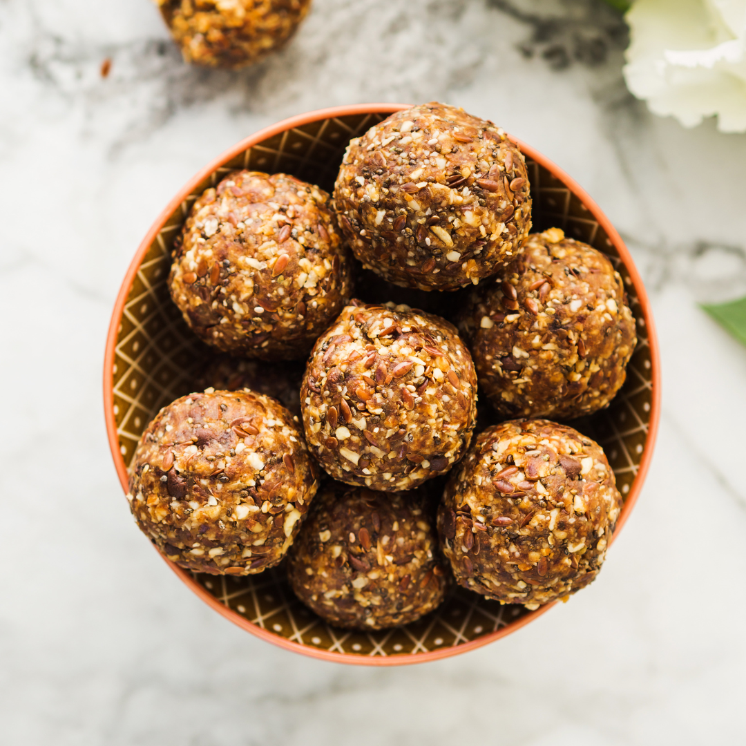 Chocolate protein energy balls
