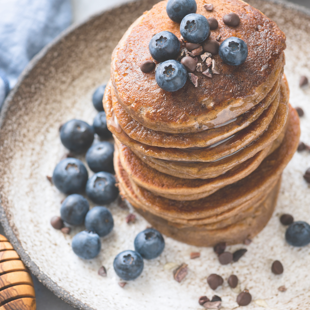 Buckwheat protein pancakes