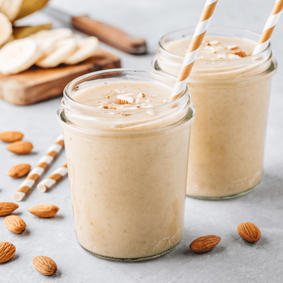 Nutty chocolate protein smoothie - Your Healthy Fix