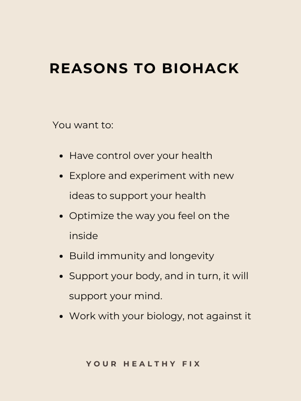 Biohacker's secret
